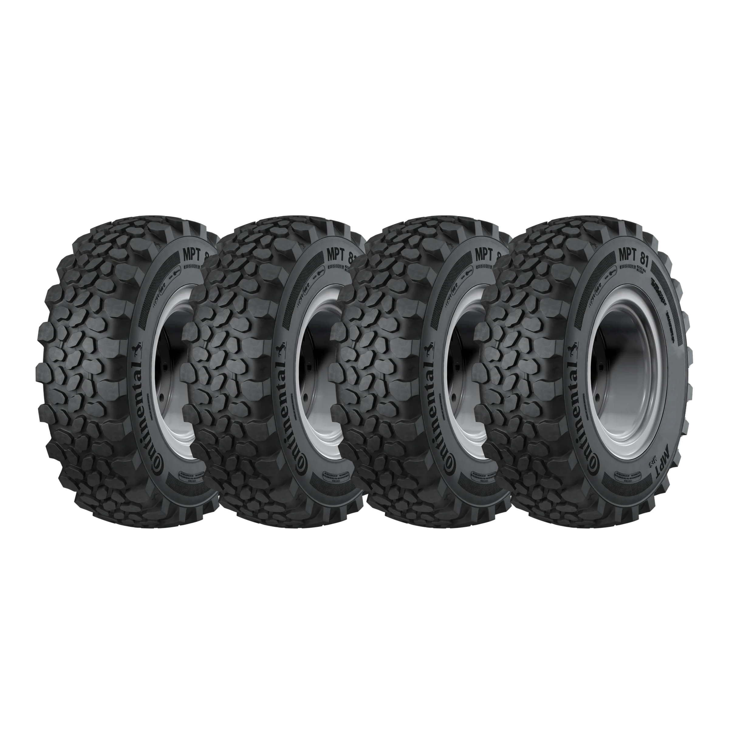Set of 4 335/80R20 (12.5R20) Continental MPT81 FREIGHT INCLUDED